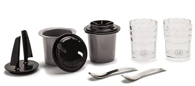 TooA Accessory Kit (2 Grey beakers/ 2 Guzzini cup holders/2 spoons)